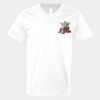 V-Neck Heavy Cotton 100% T-Shirt Thumbnail
