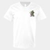 V-Neck Heavy Cotton 100% T-Shirt Thumbnail
