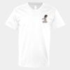 V-Neck Heavy Cotton 100% T-Shirt Thumbnail