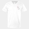 V-Neck Heavy Cotton 100% T-Shirt Thumbnail