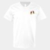 V-Neck Heavy Cotton 100% T-Shirt Thumbnail