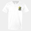 V-Neck Heavy Cotton 100% T-Shirt Thumbnail