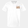 V-Neck Heavy Cotton 100% T-Shirt Thumbnail