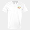 V-Neck Heavy Cotton 100% T-Shirt Thumbnail