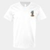 V-Neck Heavy Cotton 100% T-Shirt Thumbnail