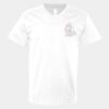 V-Neck Heavy Cotton 100% T-Shirt Thumbnail