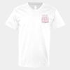 V-Neck Heavy Cotton 100% T-Shirt Thumbnail
