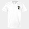 V-Neck Heavy Cotton 100% T-Shirt Thumbnail