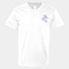 V-Neck Heavy Cotton 100% T-Shirt Thumbnail
