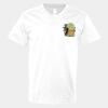V-Neck Heavy Cotton 100% T-Shirt Thumbnail