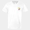 V-Neck Heavy Cotton 100% T-Shirt Thumbnail