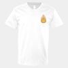 V-Neck Heavy Cotton 100% T-Shirt Thumbnail