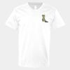 V-Neck Heavy Cotton 100% T-Shirt Thumbnail