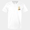 V-Neck Heavy Cotton 100% T-Shirt Thumbnail