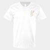 V-Neck Heavy Cotton 100% T-Shirt Thumbnail