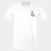 V-Neck Heavy Cotton 100% T-Shirt Thumbnail