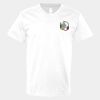 V-Neck Heavy Cotton 100% T-Shirt Thumbnail