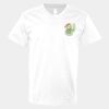 V-Neck Heavy Cotton 100% T-Shirt Thumbnail