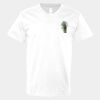 V-Neck Heavy Cotton 100% T-Shirt Thumbnail