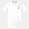 V-Neck Heavy Cotton 100% T-Shirt Thumbnail