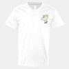 V-Neck Heavy Cotton 100% T-Shirt Thumbnail