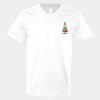V-Neck Heavy Cotton 100% T-Shirt Thumbnail