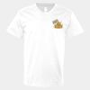 V-Neck Heavy Cotton 100% T-Shirt Thumbnail