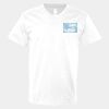 V-Neck Heavy Cotton 100% T-Shirt Thumbnail