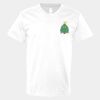 V-Neck Heavy Cotton 100% T-Shirt Thumbnail