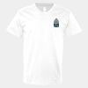 V-Neck Heavy Cotton 100% T-Shirt Thumbnail