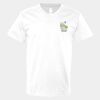 V-Neck Heavy Cotton 100% T-Shirt Thumbnail