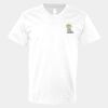 V-Neck Heavy Cotton 100% T-Shirt Thumbnail