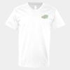 V-Neck Heavy Cotton 100% T-Shirt Thumbnail