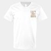 V-Neck Heavy Cotton 100% T-Shirt Thumbnail