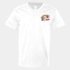 V-Neck Heavy Cotton 100% T-Shirt Thumbnail