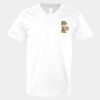 V-Neck Heavy Cotton 100% T-Shirt Thumbnail