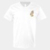 V-Neck Heavy Cotton 100% T-Shirt Thumbnail