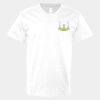 V-Neck Heavy Cotton 100% T-Shirt Thumbnail