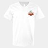 V-Neck Heavy Cotton 100% T-Shirt Thumbnail