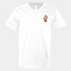 V-Neck Heavy Cotton 100% T-Shirt Thumbnail