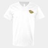 V-Neck Heavy Cotton 100% T-Shirt Thumbnail