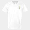 V-Neck Heavy Cotton 100% T-Shirt Thumbnail