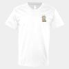 V-Neck Heavy Cotton 100% T-Shirt Thumbnail