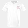 V-Neck Heavy Cotton 100% T-Shirt Thumbnail