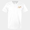 V-Neck Heavy Cotton 100% T-Shirt Thumbnail