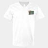 V-Neck Heavy Cotton 100% T-Shirt Thumbnail