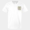 V-Neck Heavy Cotton 100% T-Shirt Thumbnail