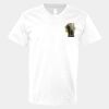 V-Neck Heavy Cotton 100% T-Shirt Thumbnail