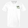 V-Neck Heavy Cotton 100% T-Shirt Thumbnail