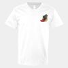 V-Neck Heavy Cotton 100% T-Shirt Thumbnail